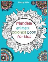 Mandala Animals Coloring Book for Kids