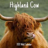 Highland Cow 2021 Wall Calendar