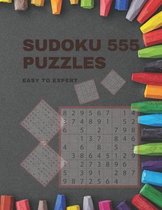 Sudoku 555 Puzzles Easy to Expert