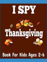 I Spy Thanksgiving Book For Kids Ages 2-6