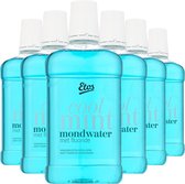 Etos Cool Mint Mondwater - met fluoride - 6 x 500 ml