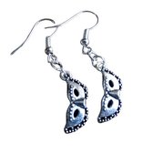 2 Love it Maskertje - Oorbellen - Hangers - Zilverkleurig