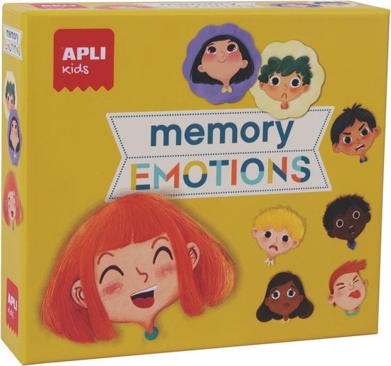 Afbeelding van het spel Apli Kids Emoties memory