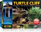 Exo Terra turtle cliff terrarium met filter + rots L