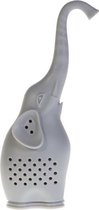 Olifantje thee ei - tea infuser - grijs