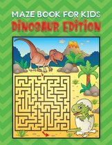 maze book for kids dinosaur edition