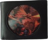 Anne Stokes portemonnee met 3D afbeelding Fire Dragon Age of Dragons