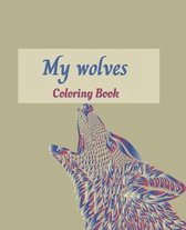 My Wolves Coloring Book