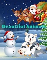 Beautiful Animals - Coloring Book For Boys & Girls