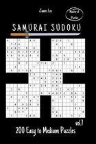Master of Puzzles - Samurai Sudoku 200 Easy to Medium Puzzles vol. 7