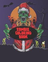 Zombie Coloring Book: white Background