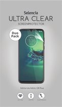 Selencia Screenprotector Geschikt voor Motorola Moto G8 Plus - Selencia Duo Pack Ultra Clear Screenprotector smartphone