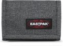 Portefeuille Eastpak gris avec logo noir.