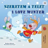 Hungarian English Bilingual Collection- I Love Winter (Hungarian English Bilingual Book for Kids)