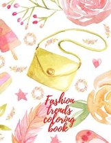 Fashion trends coloring book