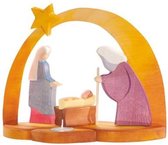 Candle Holder Nativity