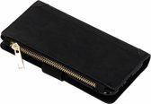 Luxe Portemonnee Samsung Galaxy A6 (2018) hoesje - Zwart