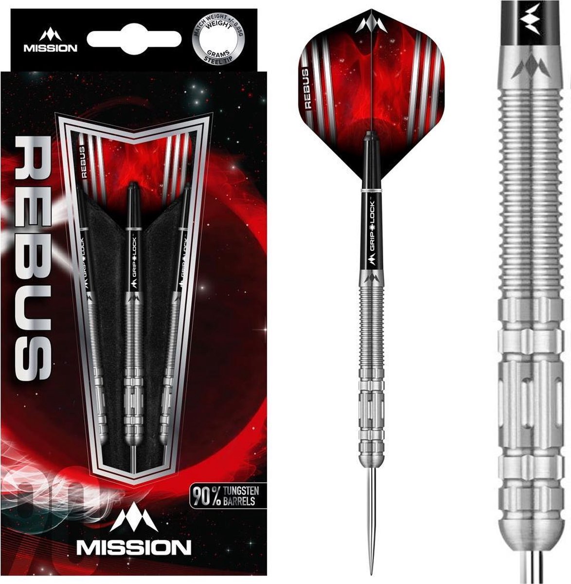 Mission Rebus M4 90% - Dartpijlen 24 Gram