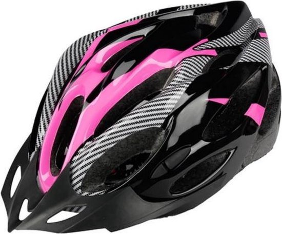 Lichtgewicht unisex fiets helm voor ATB, wielrenners en andere  buitensporten roze | bol.com