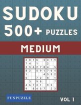Funpuzzle 500+ Medium Sudoku Puzzles