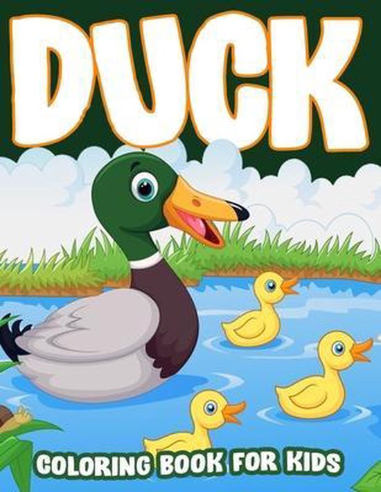 Duck Coloring Book for Kids