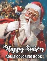 Happy Season Adult Coloring Book
