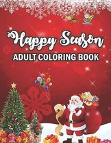 Happy Season Adult Coloring Book