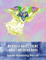 Mandala Angel Theme Adult Coloring Book