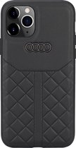 Zwart hoesje Audi Q8 Serie iPhone 11 Pro Max - Backcover - Genuine Leather