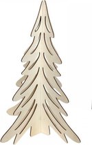 Kerstboom - hout - 58cm