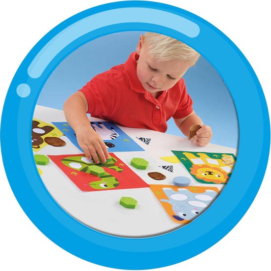 SES Creative My First Cartes mosaïques sensorielles