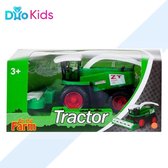 Duo Kids - Oogstmachine - 21 x 10 x 12 cm - Groen Tractor Landbouw Machine Oogst - Speelgoed jongens