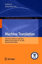Communications in Computer and Information Science 1328 - Machine Translation