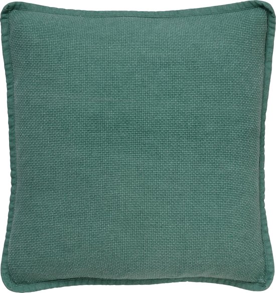 Dutch Decor - Coussin decoratif en coton - Bowie 45x45 cm - couleur: pantone jadéite - vert