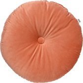 Dutch Decor OLLY - coussin ronde 40 cm Muted Clay - rose