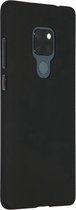Huawei Mate 20 hoesje zwart - Siliconen Case Huawei Mate 20 hoesje - Zwart