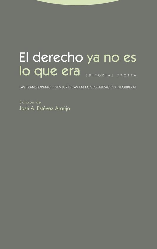Estructuras y Procesos. Derecho - El derecho ya no es lo que ... - cover