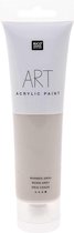 Rico Design ART Series - Warm Grijs - 100 ML - Eersteklas Acrylverf - Verf - Verf voor Kinderen en Volwassenen - Knutselen - Schilderen met Acrylverf - Hobby - DIY - Hobby en Creatief Volwass