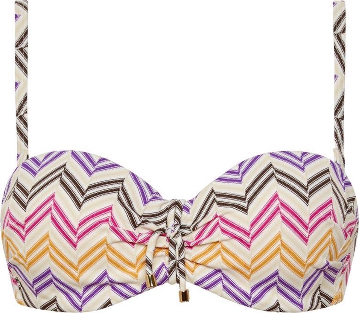 Cyell MIRAGE Bikinitop Bandeau Voorgevormd met Beugel Dames Multicolor