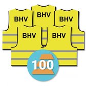 BHV hesje geel 100 stuks