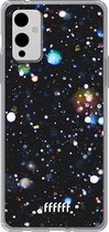 6F hoesje - geschikt voor OnePlus 9 -  Transparant TPU Case - Galactic Bokeh #ffffff