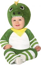 Fiestas Guirca Jumpsuit Dinosaurus Groen/wit Mt 6-12 Maanden