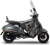 Stricto ®  - Scooter Beenkleed Universeel – Cammo Grijs - Unieke designs – water & winddicht – beenkleed - scooter beenkleed voor Vespa/Kymco/ Piaggio Zip/Riva en nog veel meer.