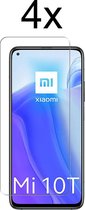 Xiaomi Mi 10T screenprotector - Beschermglas Xiaomi Mi 10T screen protector glas - Screenprotector Xiaomi Mi 10T - 4 stuks