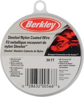 Berkley steelon nylon coated wire | 9 M - 15 LB | stalen onderlijn