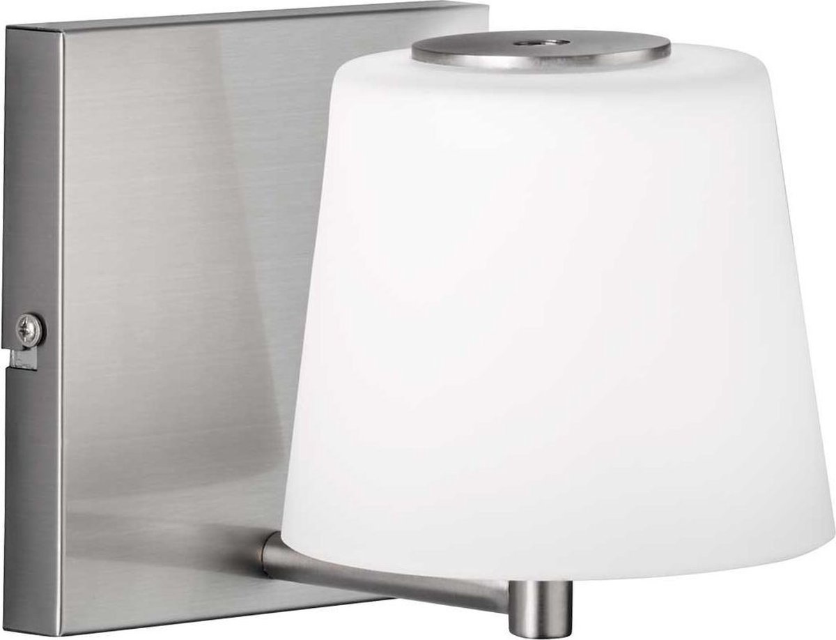 TRIO - Wandlamp Genk Nikkel 17 cm