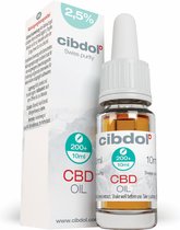 Cibdol cbd olie 2,5% 10ml