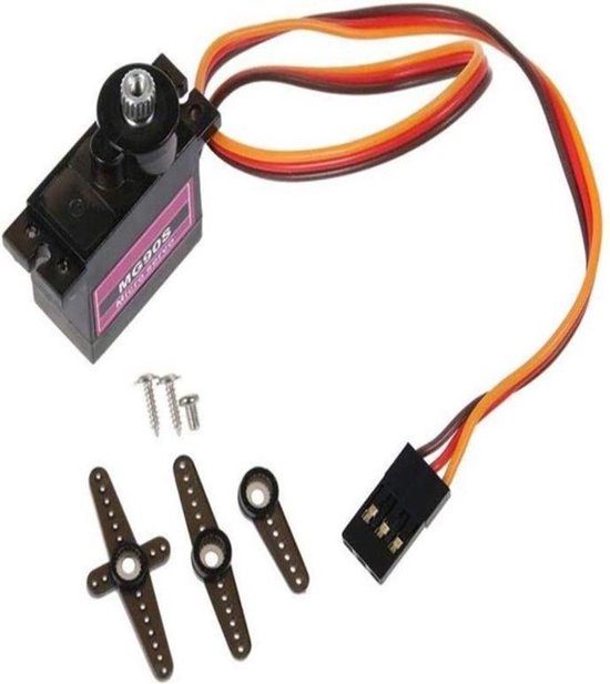 Lot De 10 Servomoteurs MG90S Micro Métal - Engrenages Métal, 180°, Compatible Arduino
