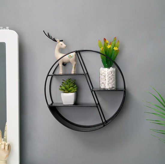 Abalone wanddecoratie rond 2 - Tropical Home
