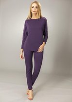 Miss Fabio Modal Pyjama set 63/2-125C/411 maat XXL, paars